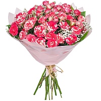Кустовые розы купить с доставкой в Пушкино по лучшей цене